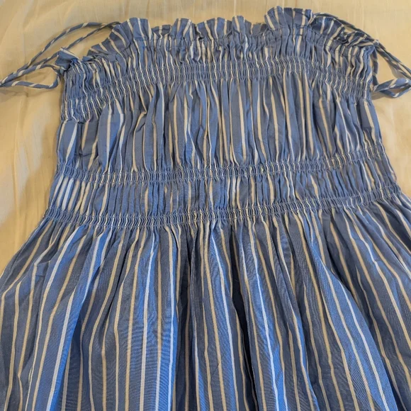 Blue Striped Dress - Picture 3 of 3